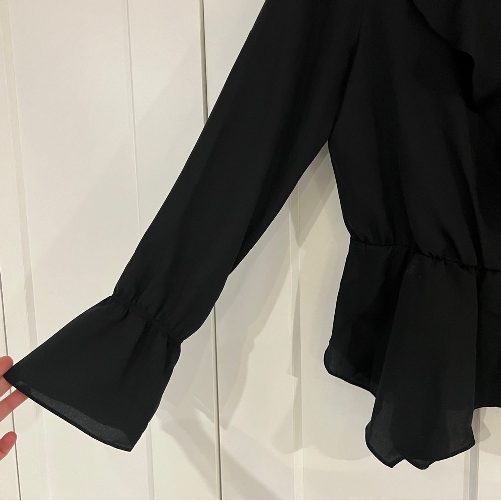 Bcbg Frilly Blouse View 5